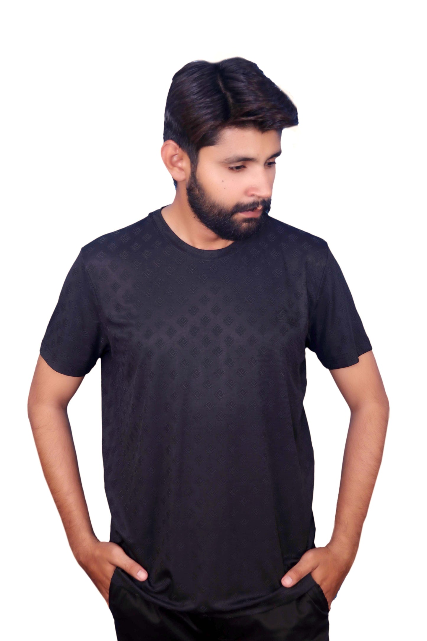 Men’s Classic Cotton Stretch T-Shirt Black