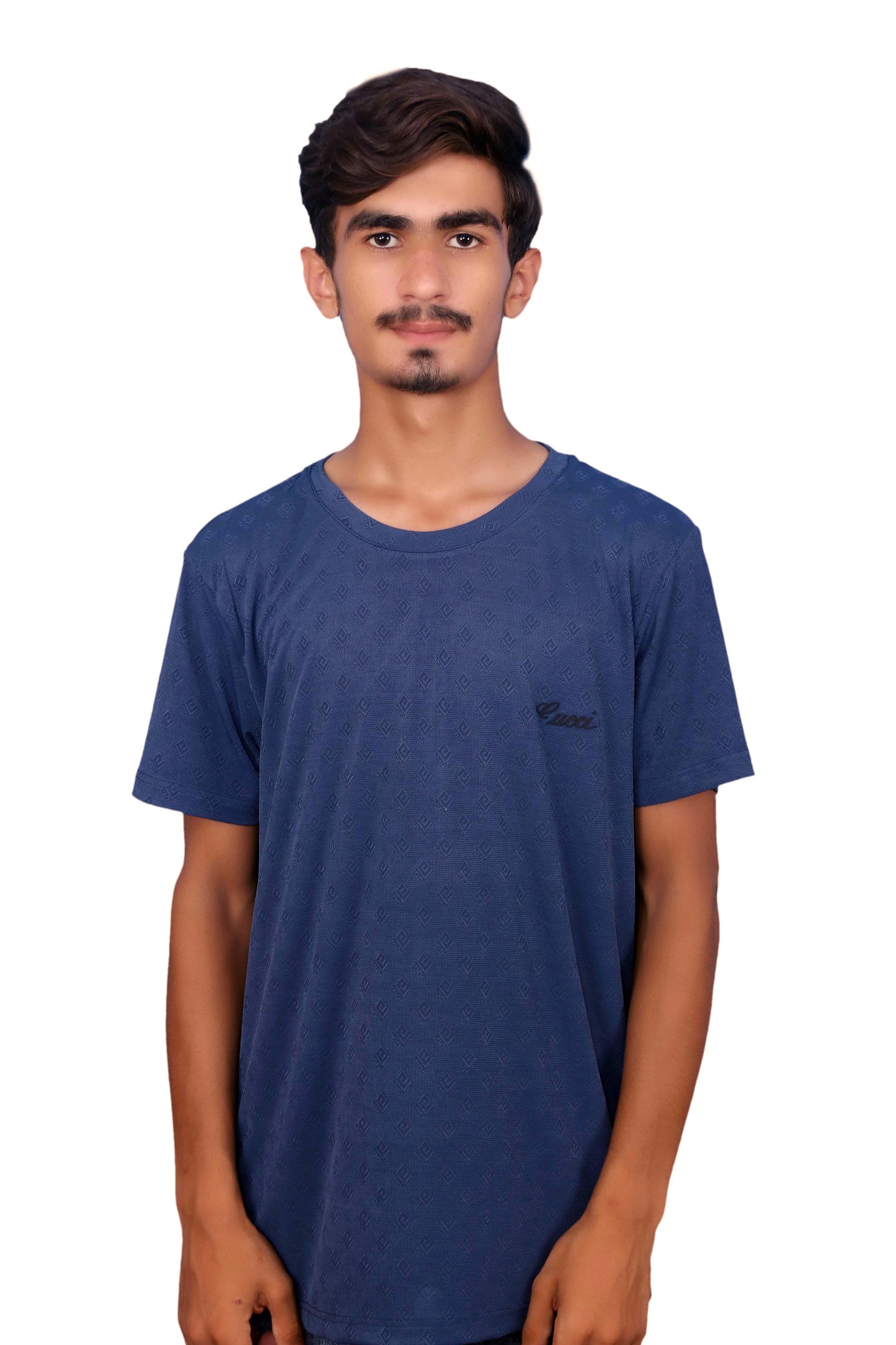 Men’s Classic Cotton Stretch T-Shirt – Cobalt Blue