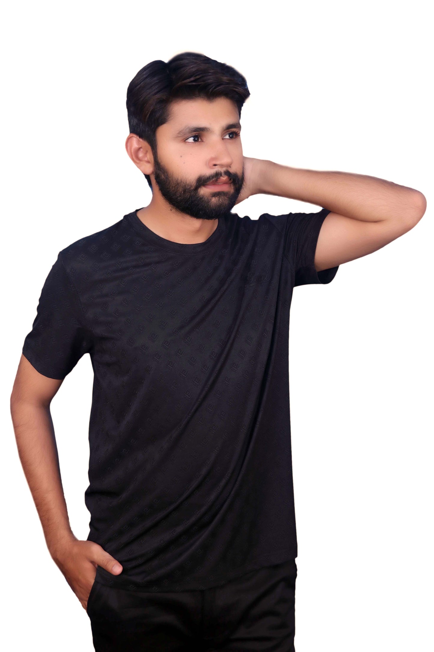Men’s Classic Cotton Stretch T-Shirt Black