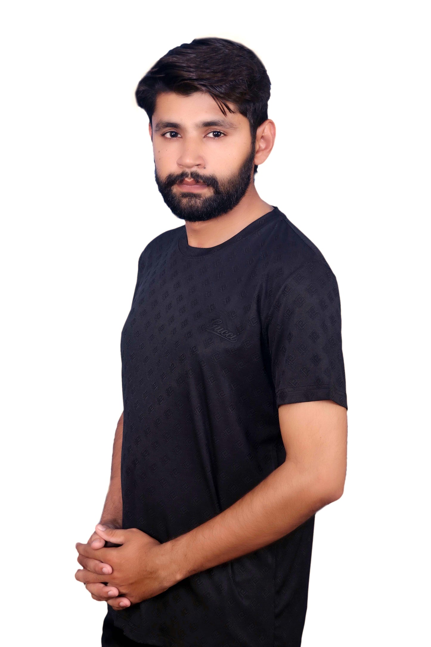 Men’s Classic Cotton Stretch T-Shirt Black