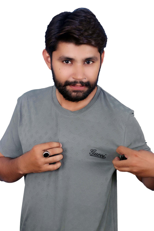 Men’s Classic Cotton Stretch T-Shirt – Sage Green