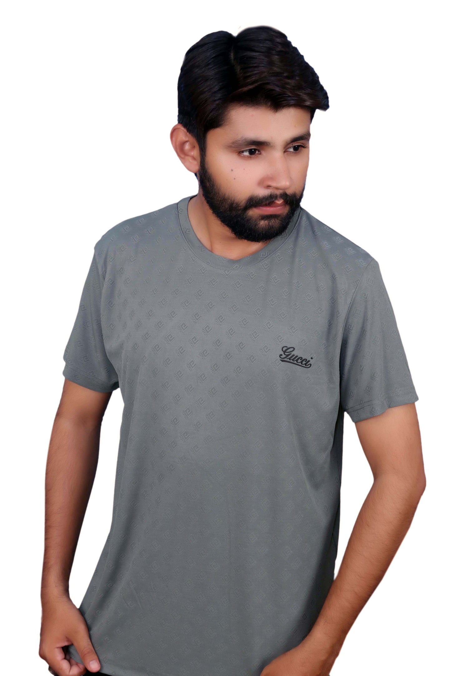 Men’s Classic Cotton Stretch T-Shirt – Sage Green